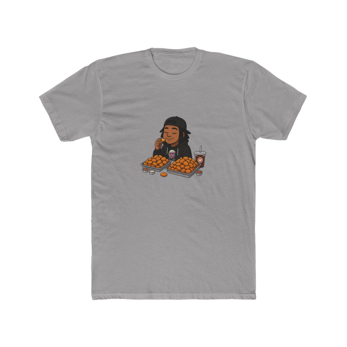Agent00 100 Chicken Nugget Challenge Mukbang T-Shirt